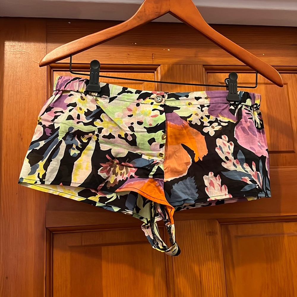 Diane von Furstenberg Soleil + Swim Mini-Shorts